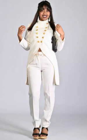 Style milita tailleur créateur